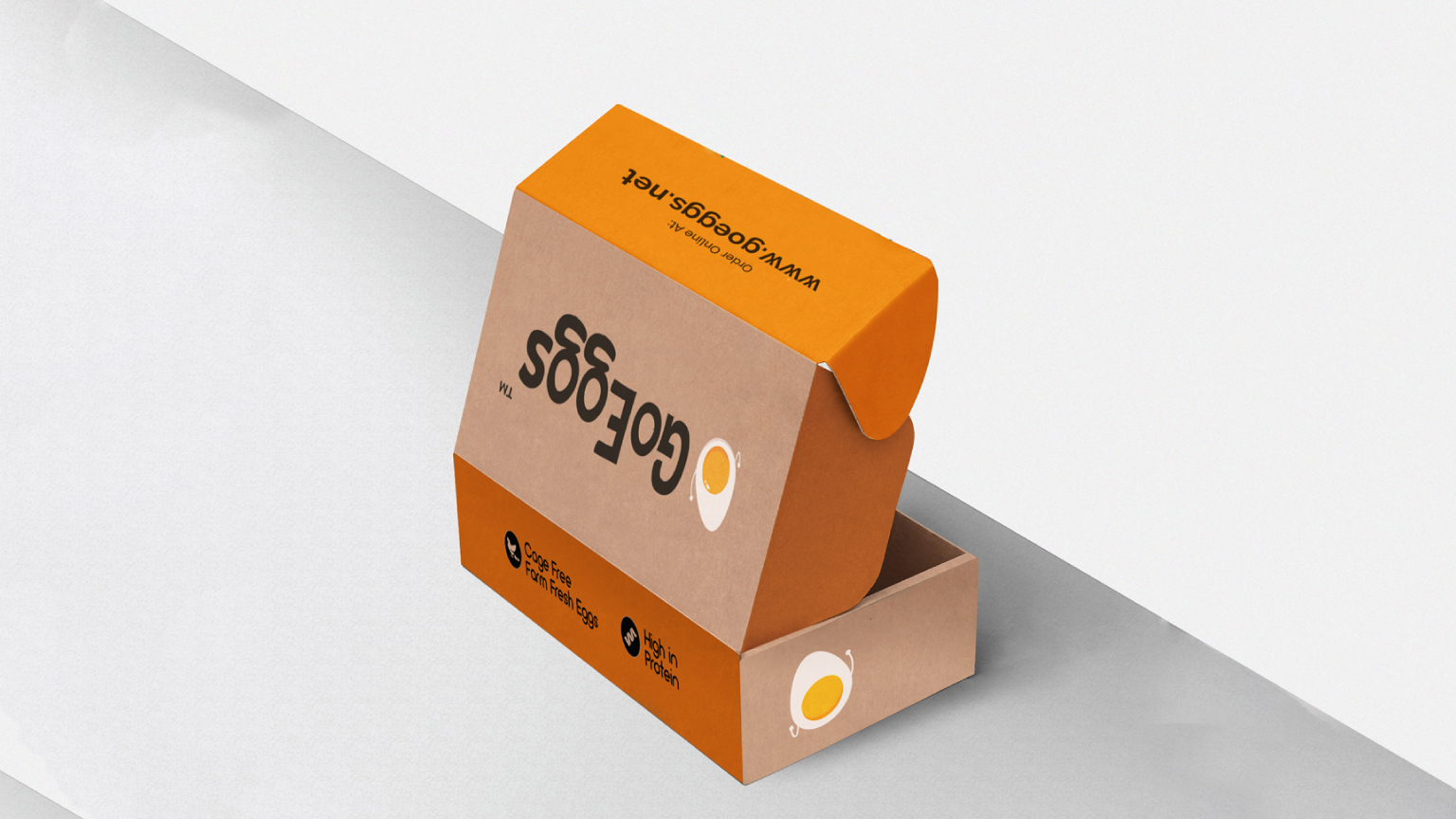 Go Eggs Package Design